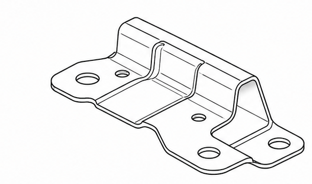 Extracted isometric view